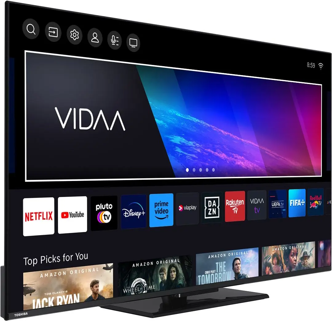 Телевизор Toshiba 4K Smart 55QV3463DG (Black) - 2