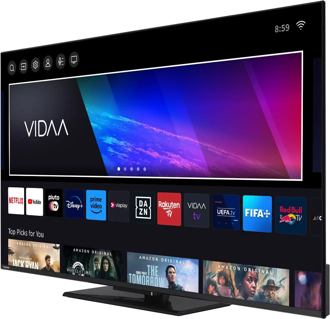 Телевизор Toshiba 4K Smart 55QV3463DG (Black) - 3