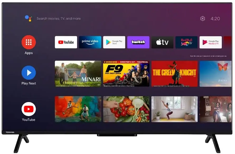 Televizor Toshiba 4K UHD Smart 43QA2363DG (Black)
