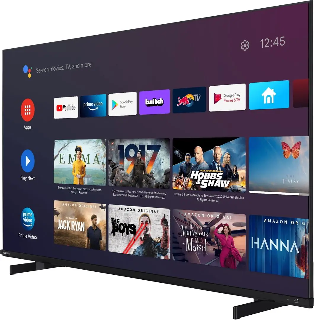 Телевизор Toshiba 4K UHD Smart 43QA4263DG (Black) - 2
