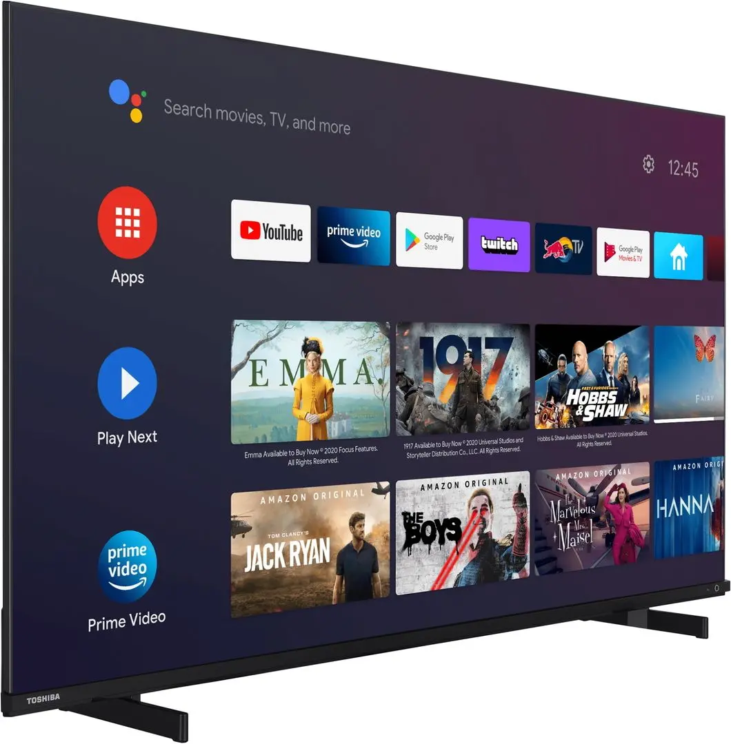 Телевизор Toshiba 4K UHD Smart 43QA4263DG (Black) - 8