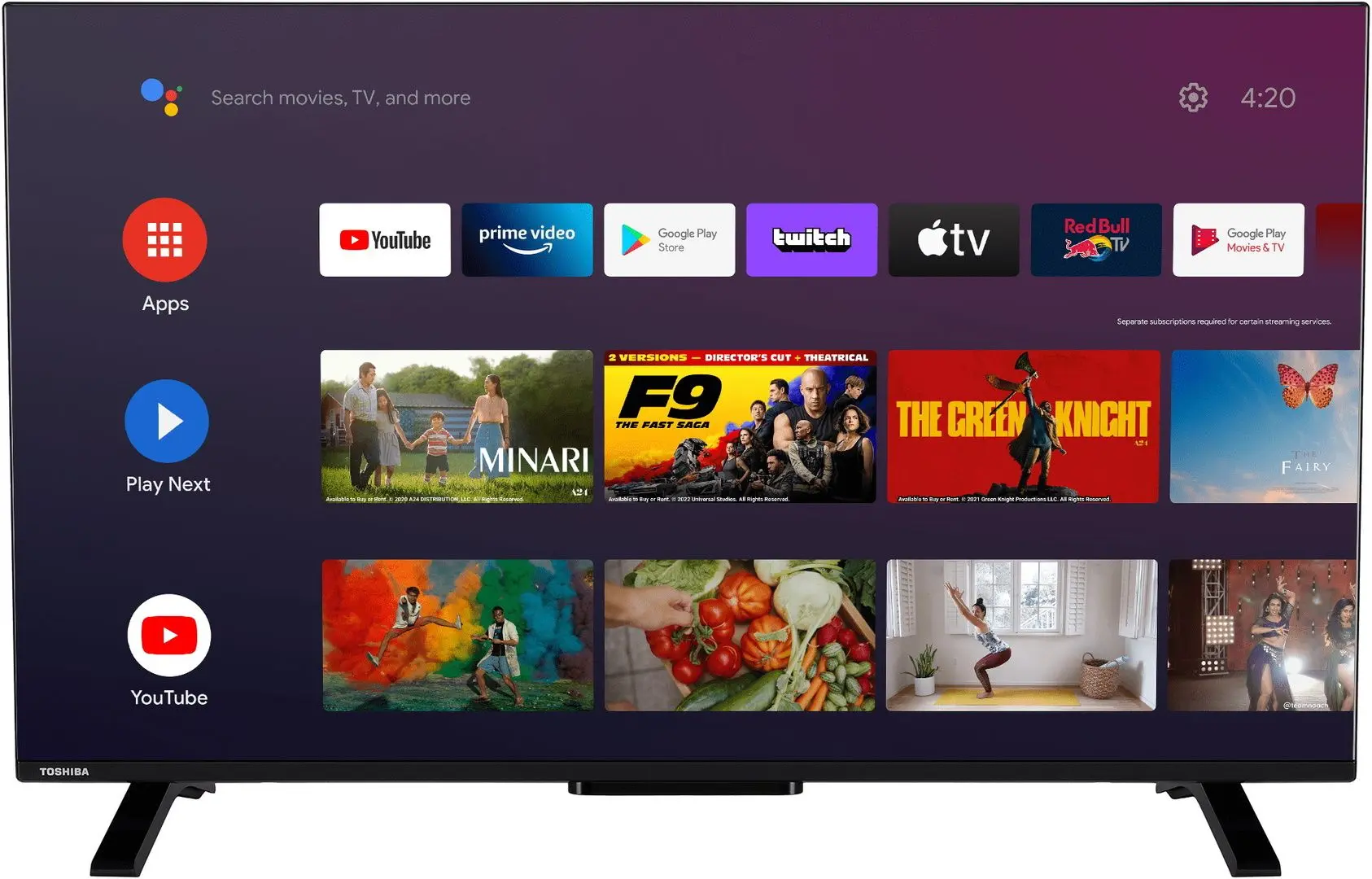 Телевизор Toshiba 4K UHD Smart 43UA2363DG (Black)