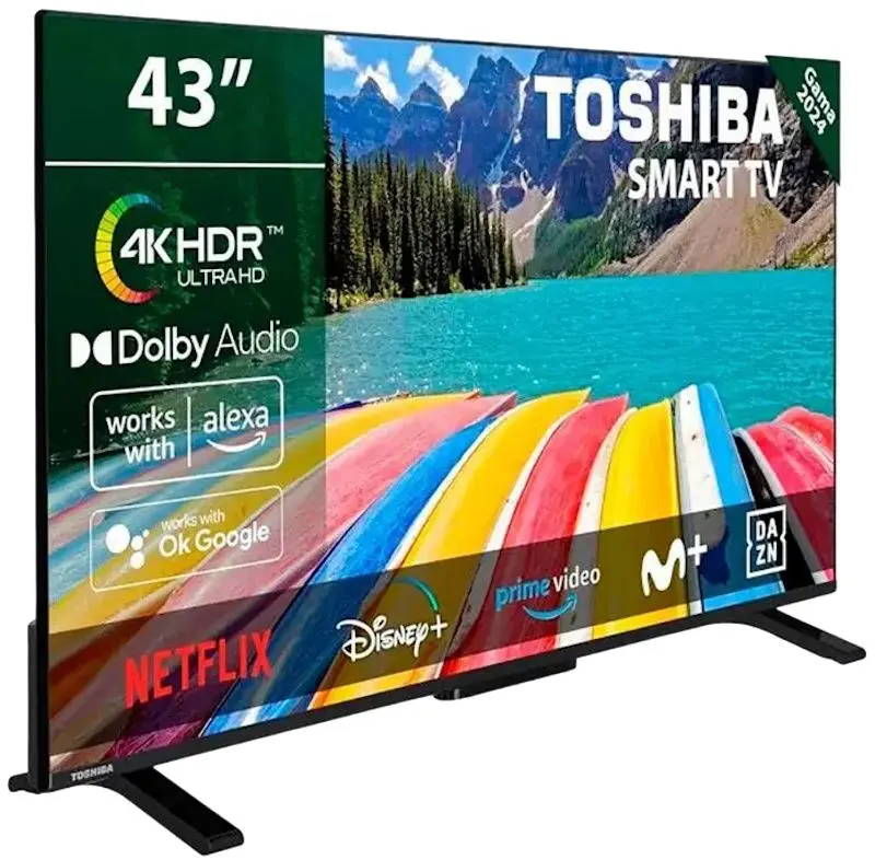 Телевизор Toshiba 4K UHD Smart 43UV2463DG (Black) - 2