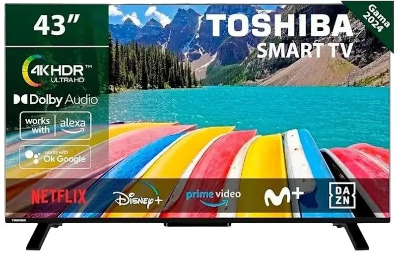 Телевизор Toshiba 4K UHD Smart 43UV2463DG (Black)