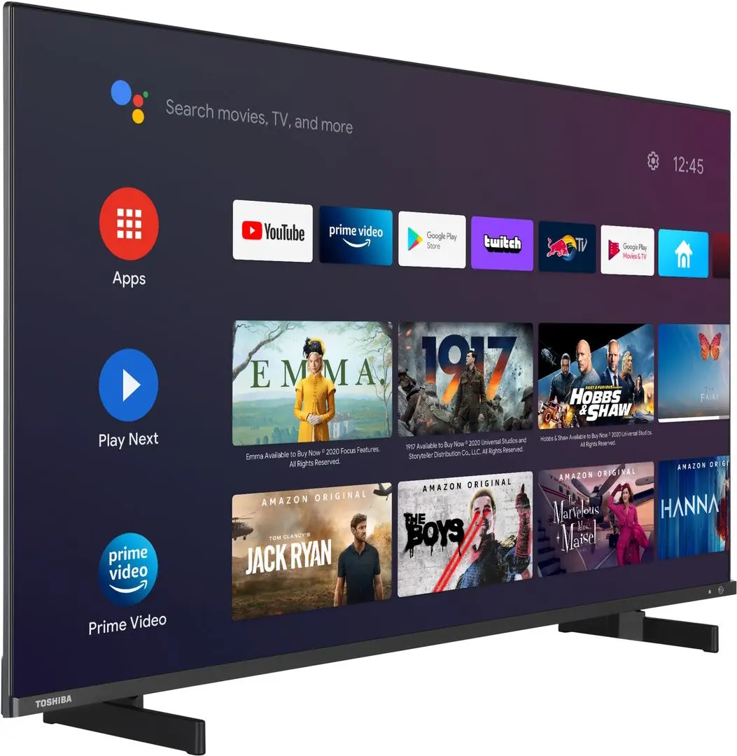 Телевизор Toshiba 4K UHD Smart 50QA5D63DG (Black) - 2
