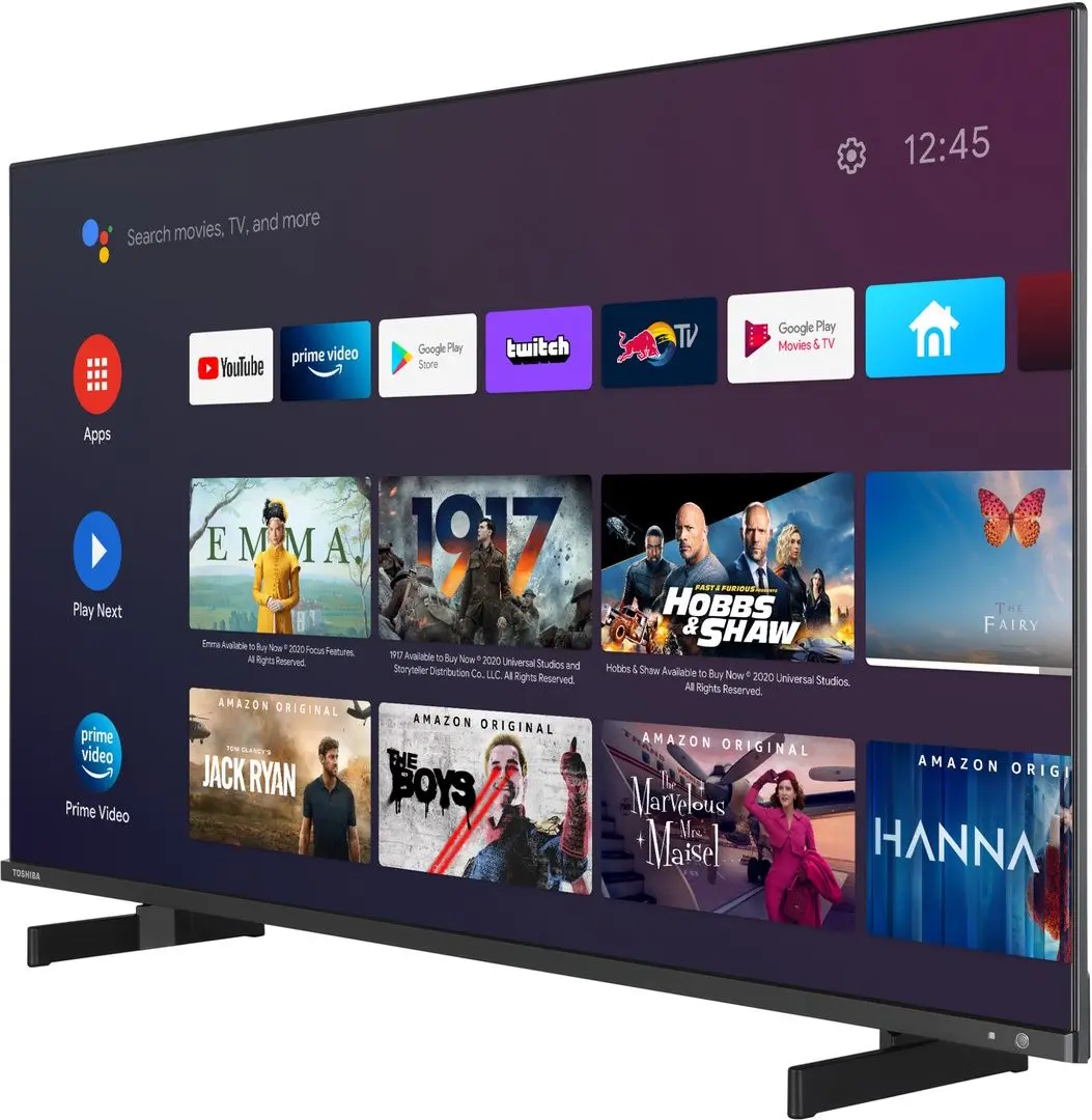 Телевизор Toshiba 4K UHD Smart 50QA5D63DG (Black) - 3
