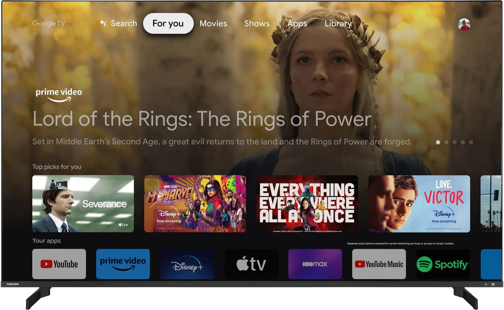 Телевизор Toshiba 4K UHD Smart 65QG5E63DG (Black)