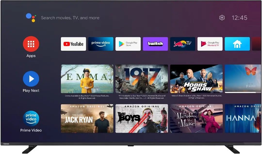 Телевизор Toshiba 4K UHD Smart 70UA5D63DG (Black)