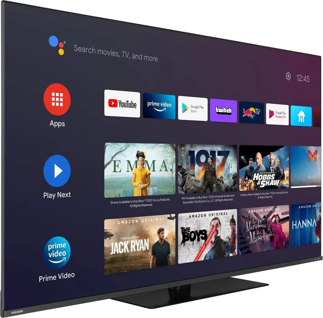 Телевизор Toshiba 50'' 4K UHD Smart 50QA7D63DG (Black) - 2