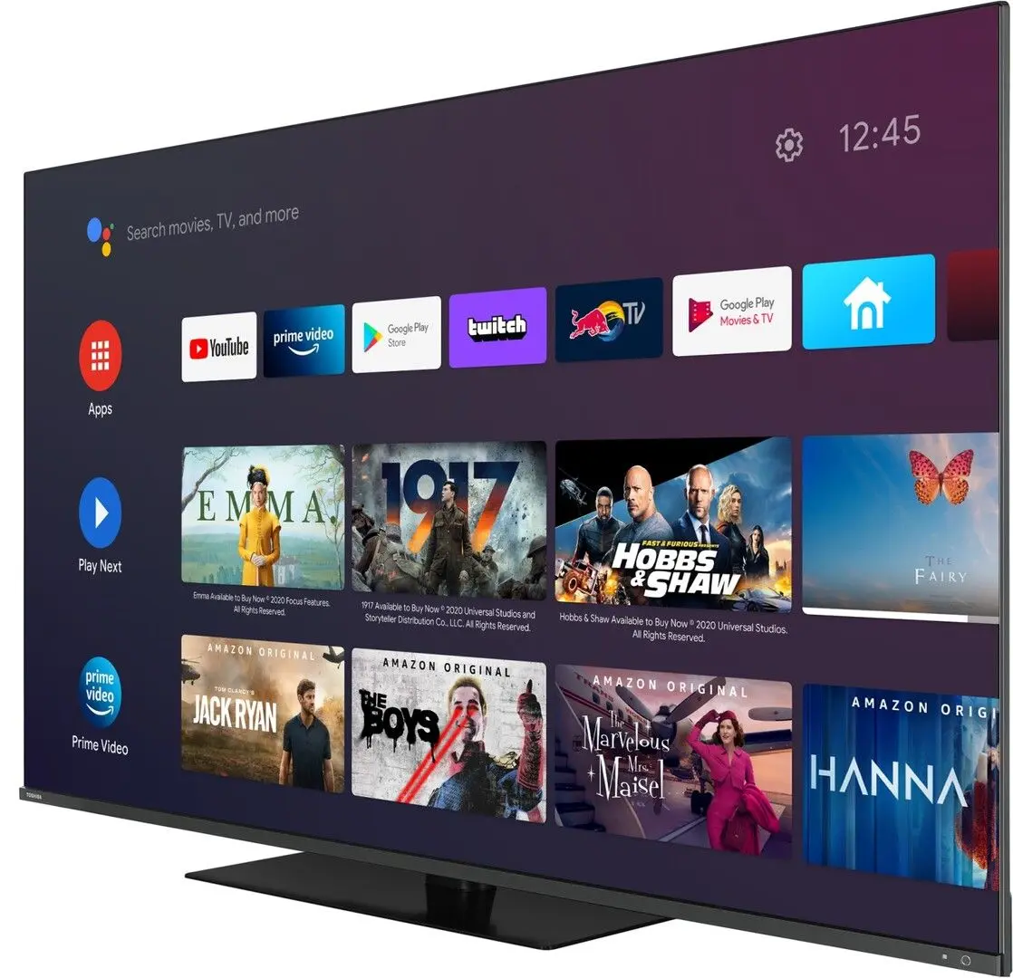 Телевизор Toshiba 50'' 4K UHD Smart 50QA7D63DG (Black) - 7