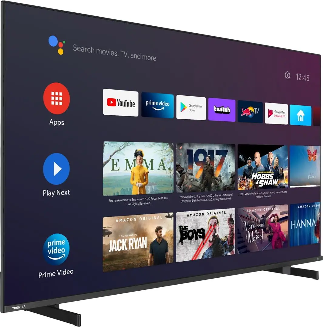 Телевизор Toshiba 4K UHD Smart 55QA5D63DG (Black) - 2