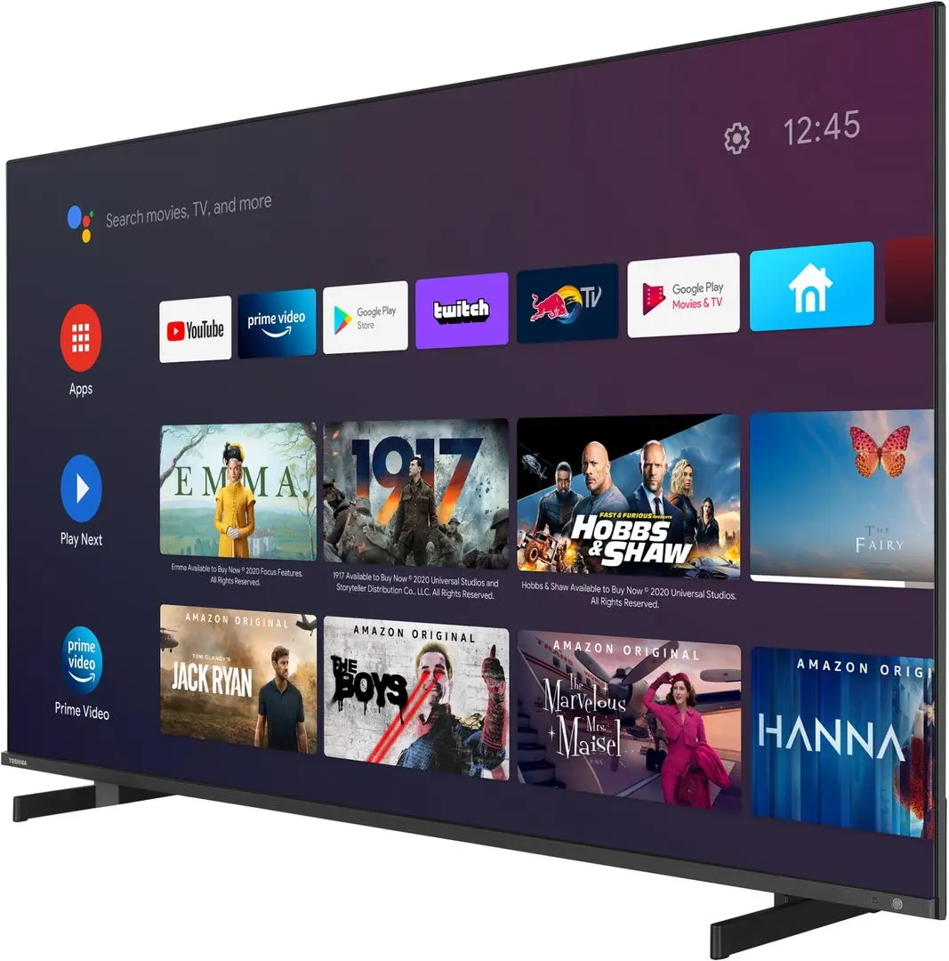 Телевизор Toshiba 4K UHD Smart 55QA5D63DG (Black) - 3