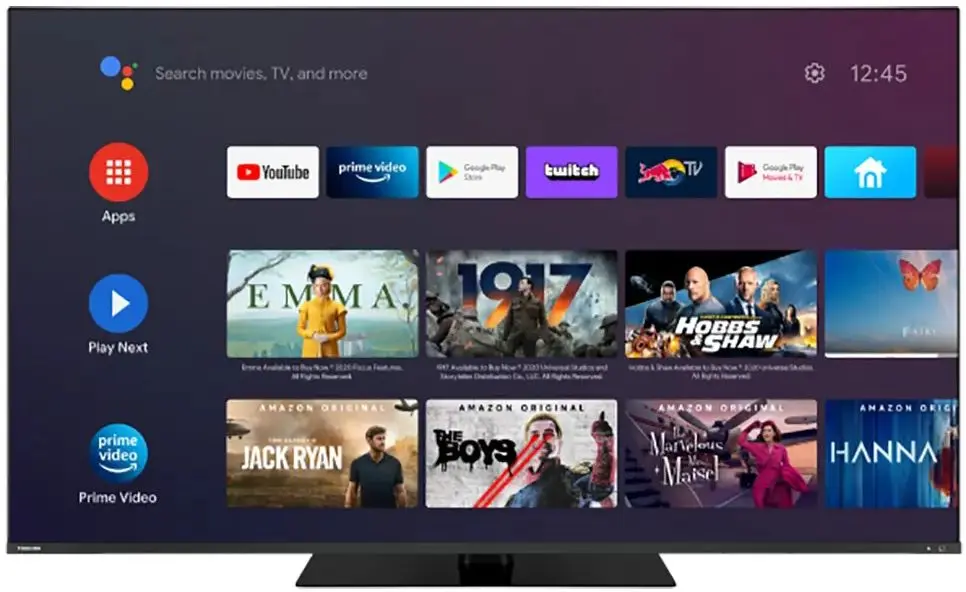 Телевизор Toshiba 65'' 4K UHD Smart 65QA7D63DG (Black)