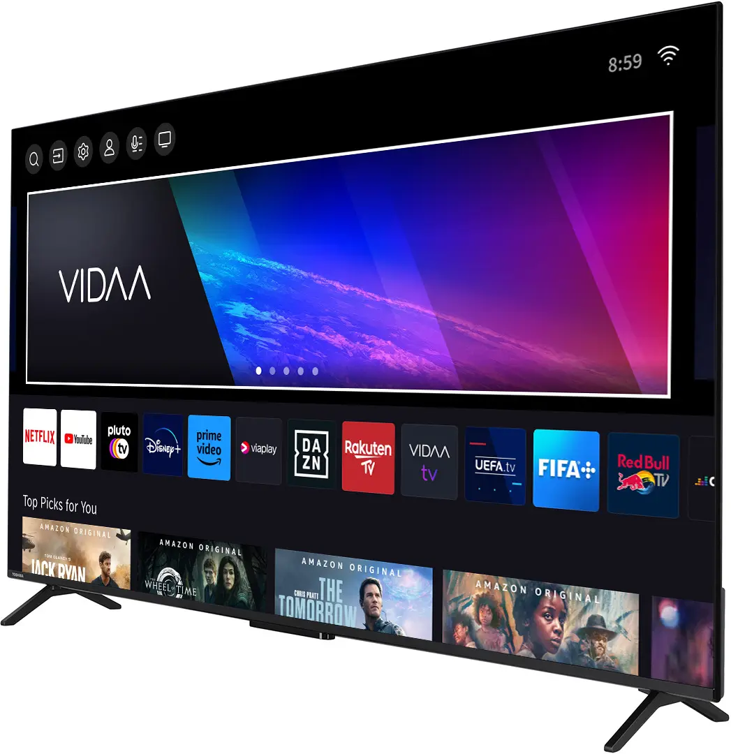 Телевизор Toshiba 65UV2463DG LED 4K Smart (Black)