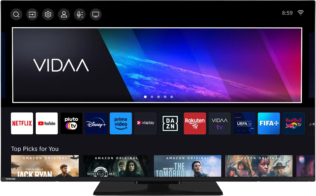 Телевизор Toshiba 65UV3463DG LED 4K Smart (Black)