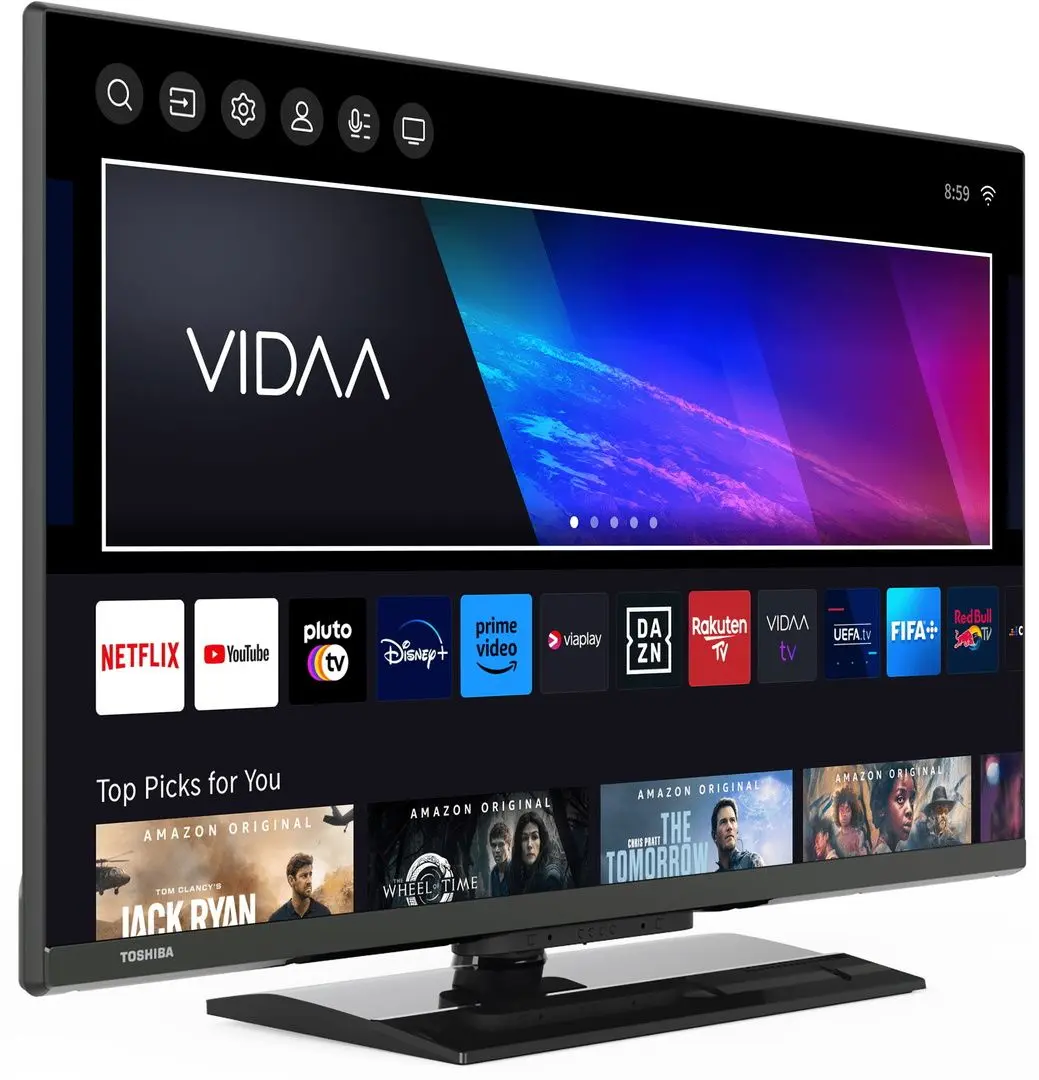 Телевизор Toshiba FHD Smart 32LV3E63DG (Black) - 2