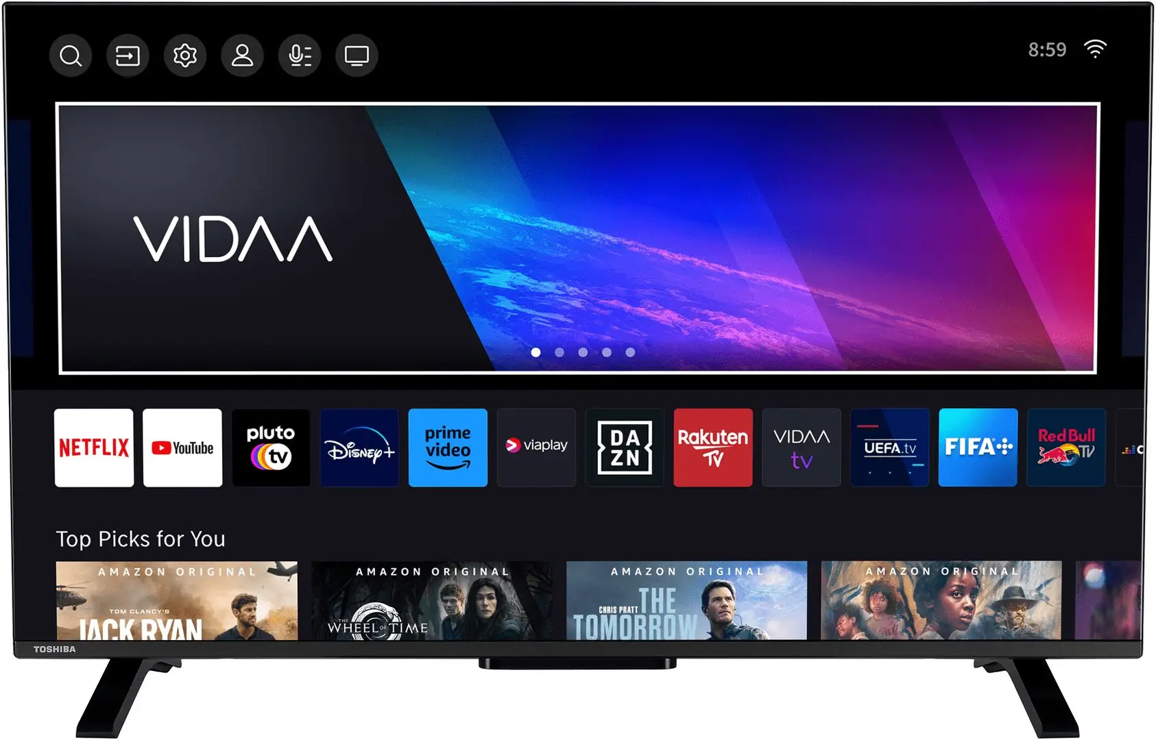 Televizor Toshiba Full HD Smart 40LV2E63DG (Black)