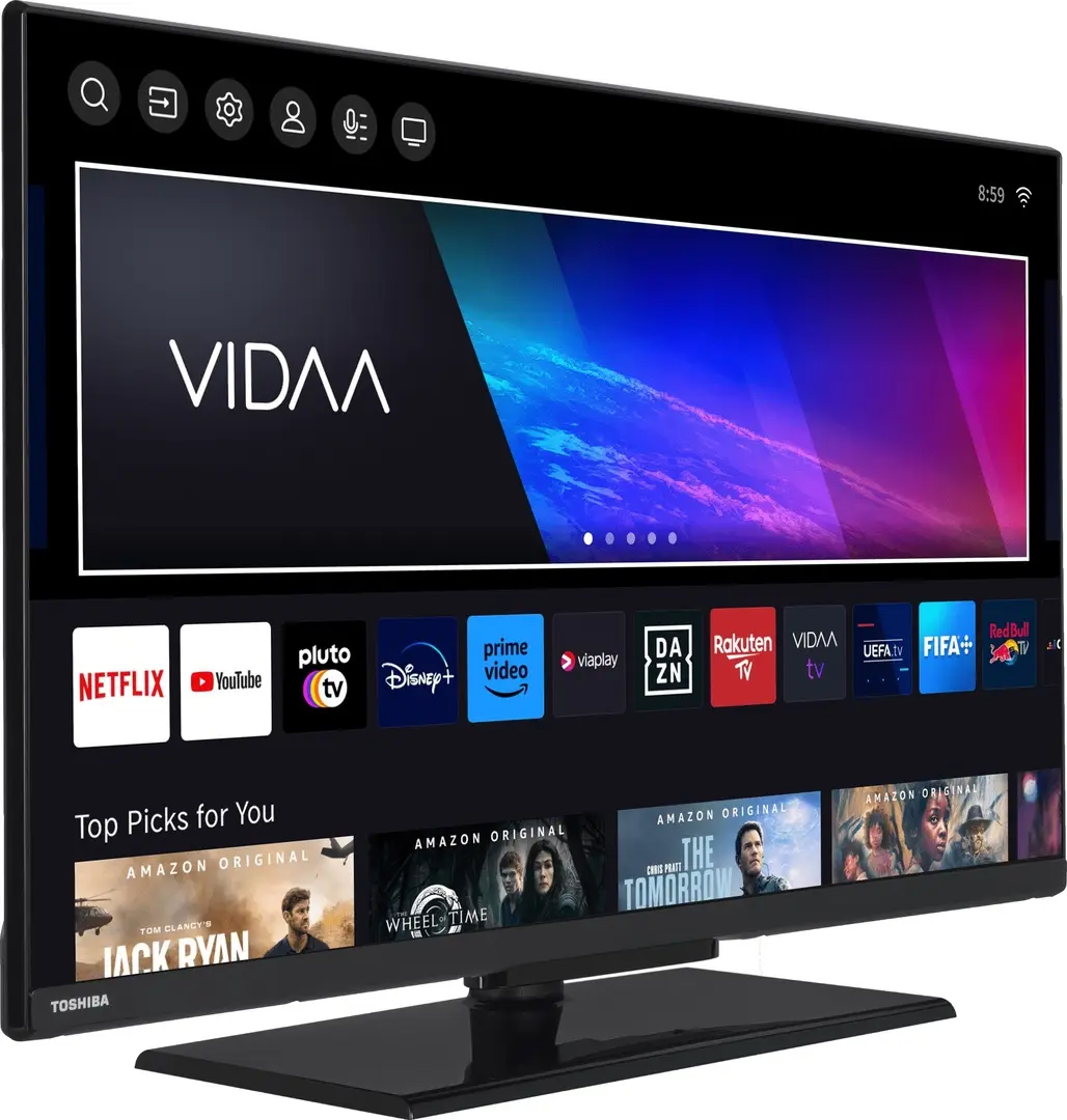 Телевизор Toshiba HD Smart 24WV3463DG (Black) - 2
