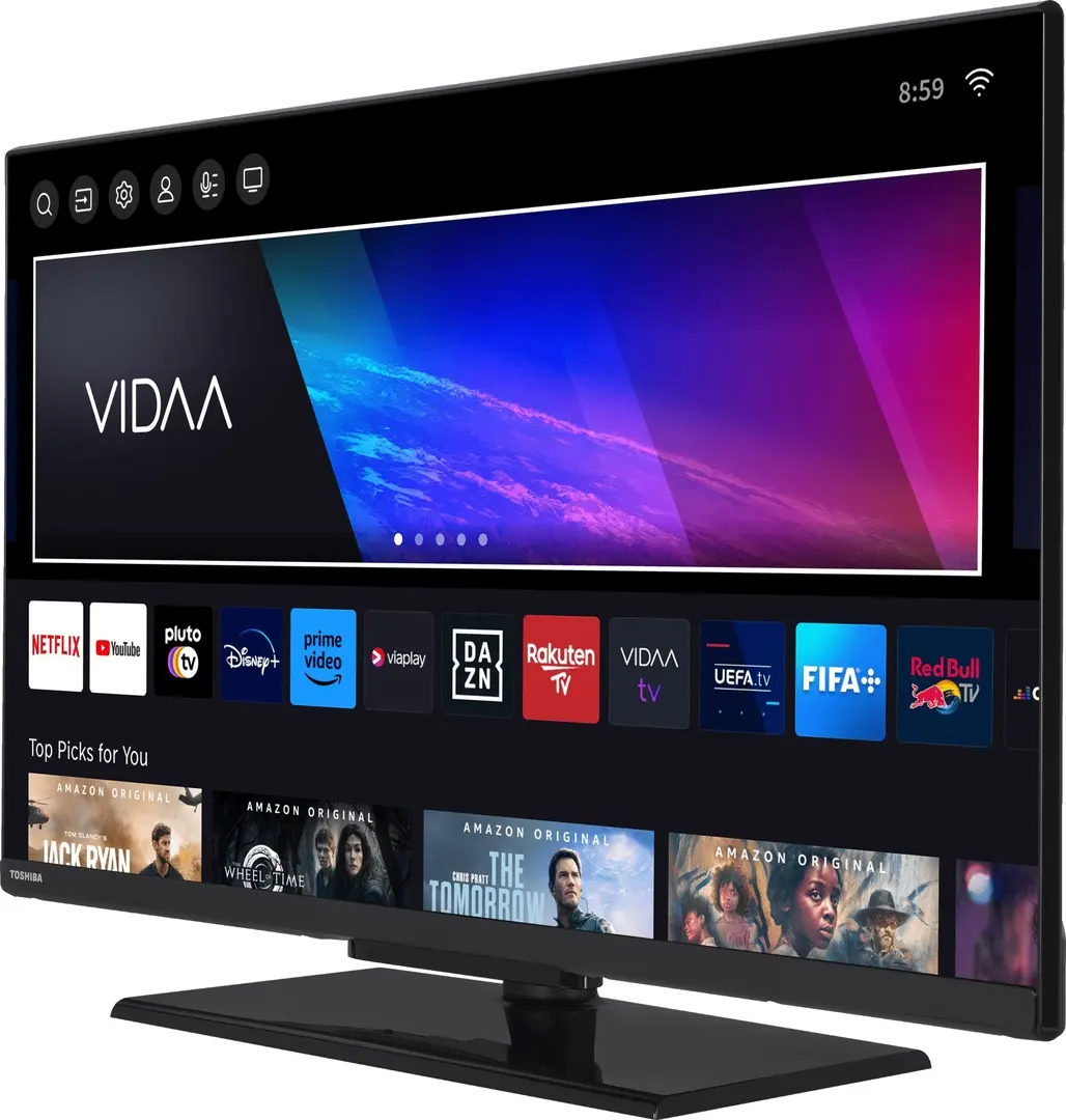 Телевизор Toshiba HD Smart 24WV3463DG (Black) - 3