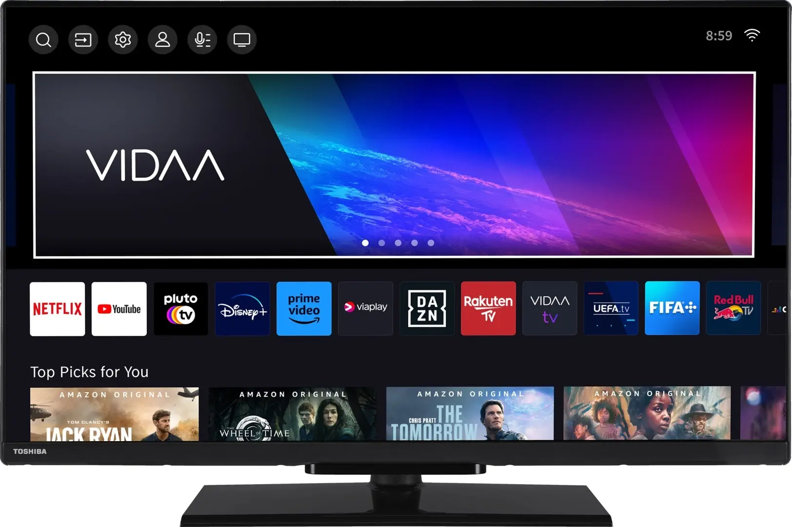 Телевизор Toshiba HD Smart 24WV3463DG (Black)
