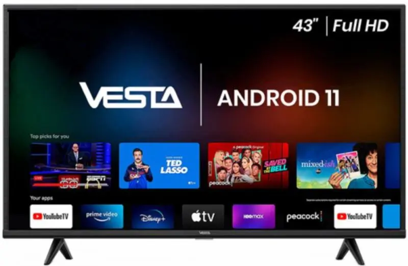 Телевизор Vesta 43" FHD LD43H5202 (Black/Grey)