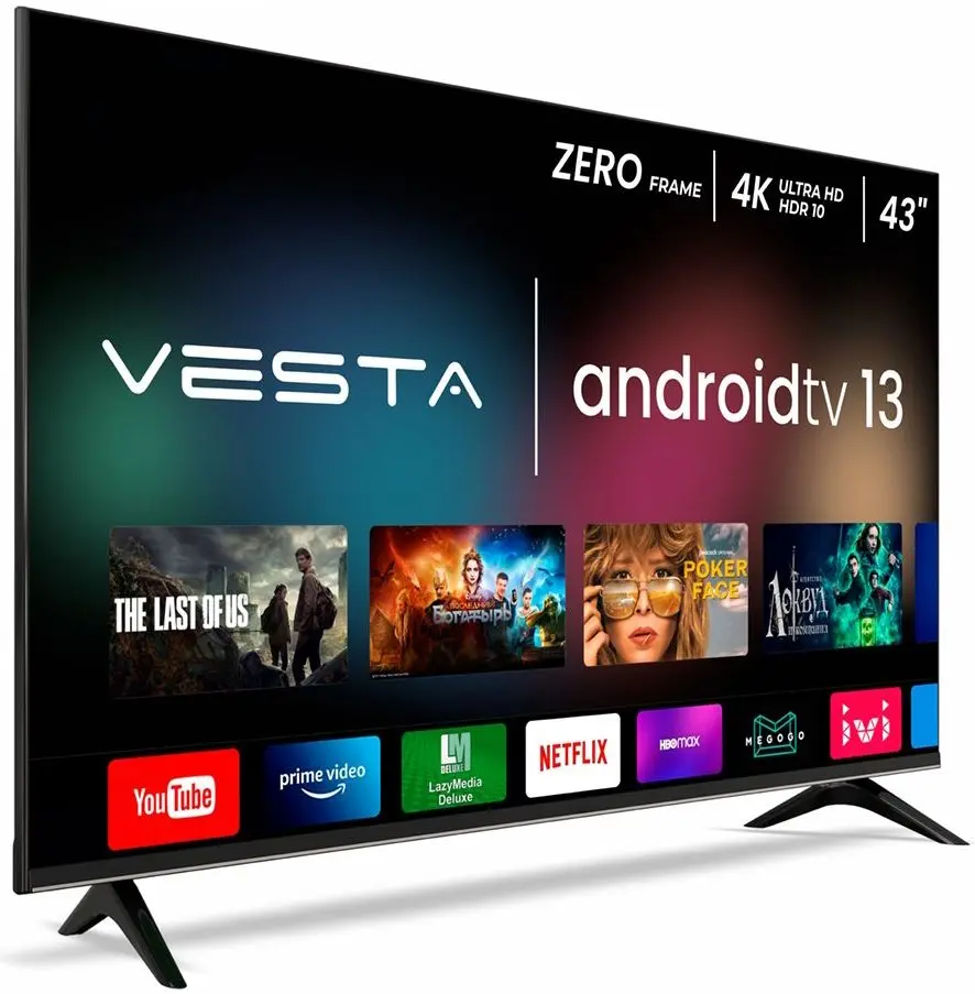 Телевизор Vesta 4K UHD Smart LD43H7505 (Black) - 3