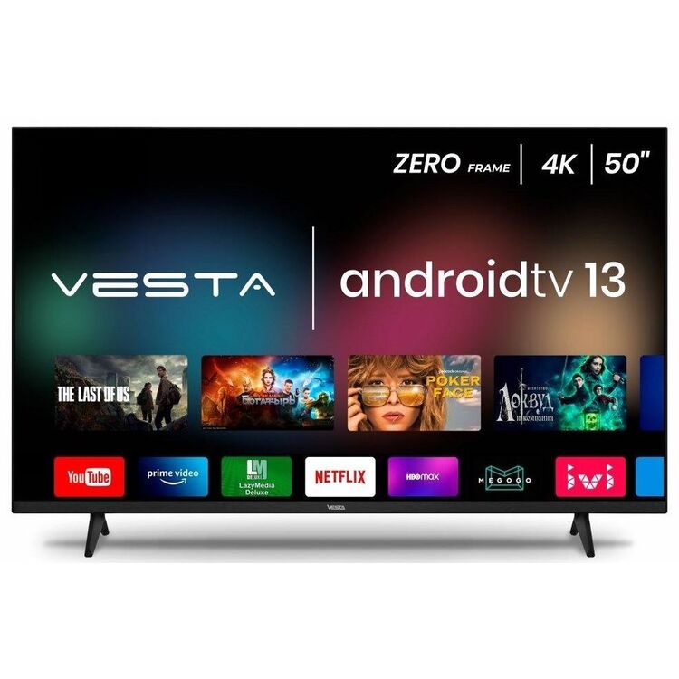 Телевизор Vesta 4K UHD Smart LD50L6005 (Black) купить в Кишиневе ...