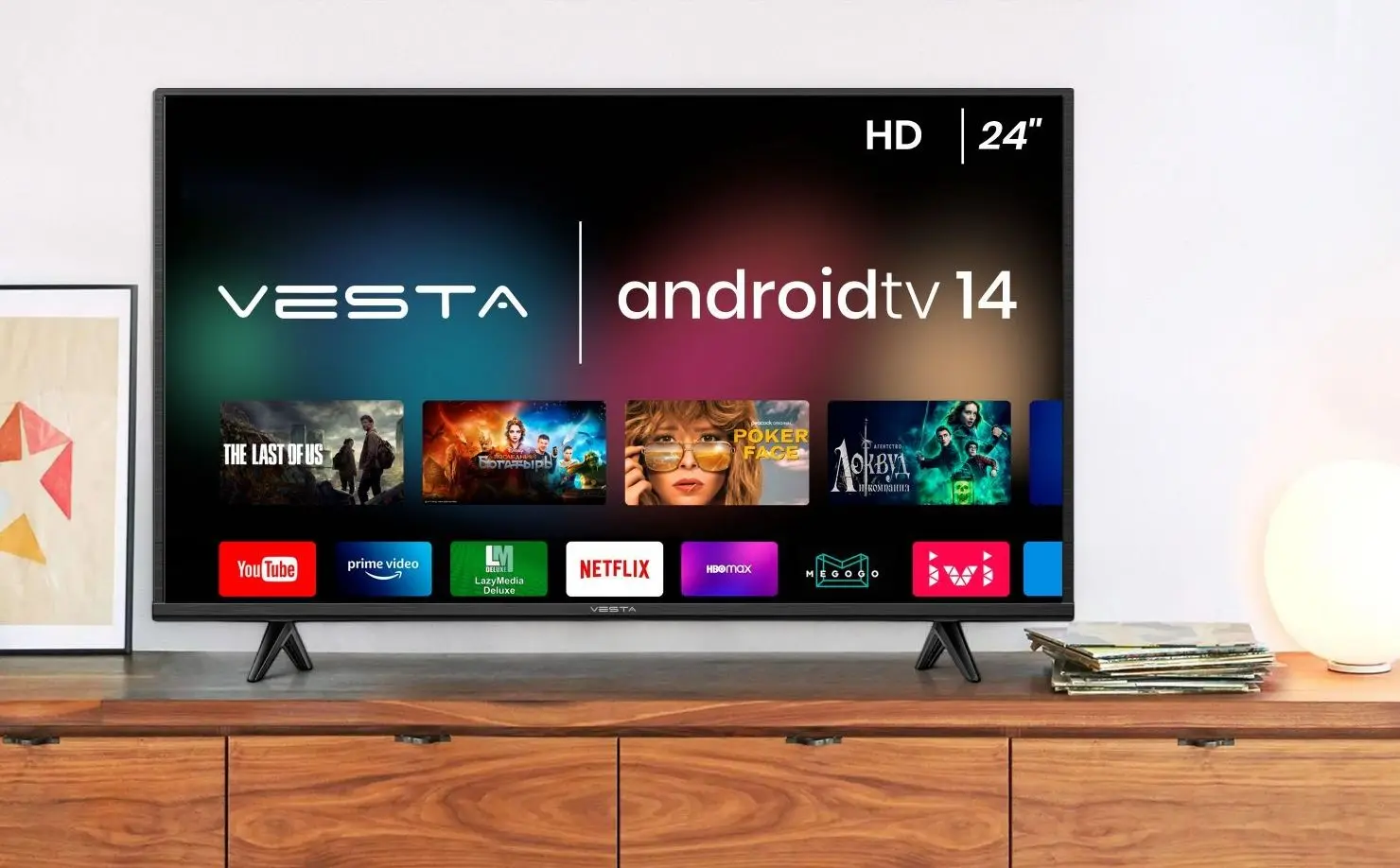 Телевизор Vesta HD Smart LD24L5005 (Black)