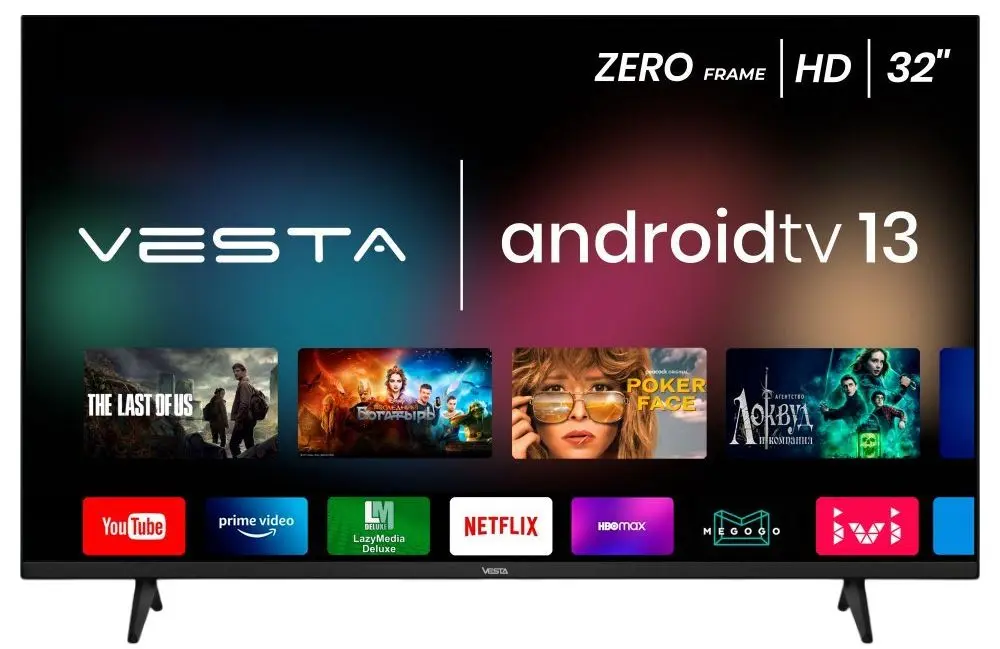 Телевизор Vesta HD Smart LD32L7205 (Black)