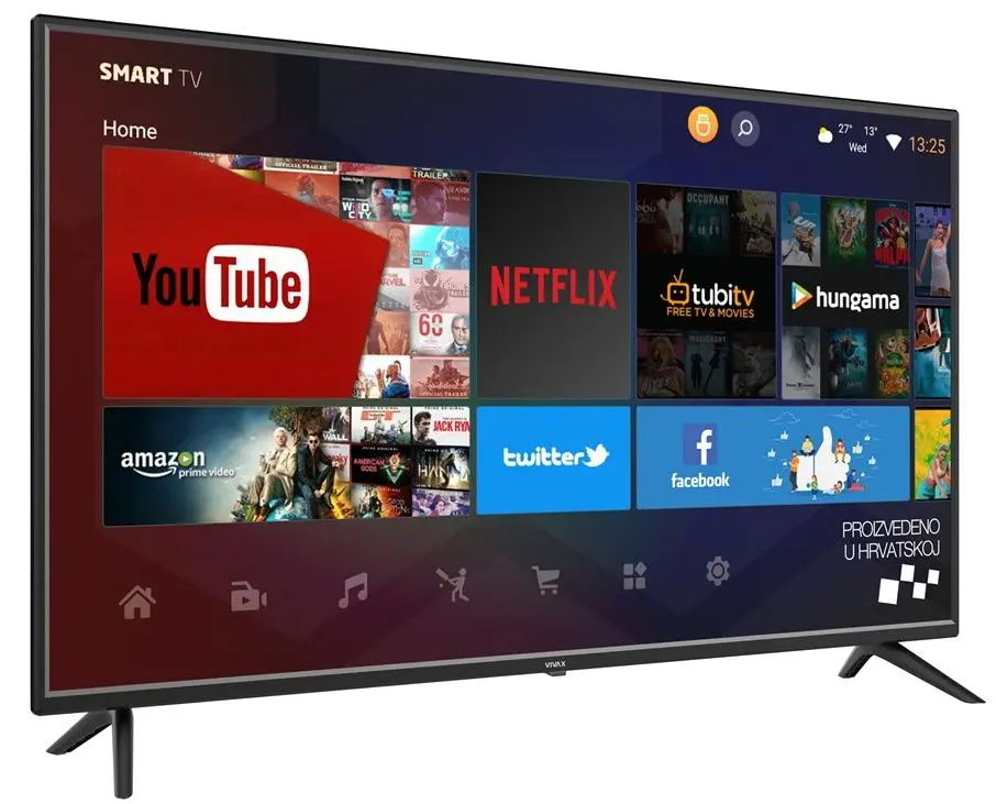 Телевизор Vivax 40'' Smart HD TV-40LE113T2S2SM V2 (Black) - 2