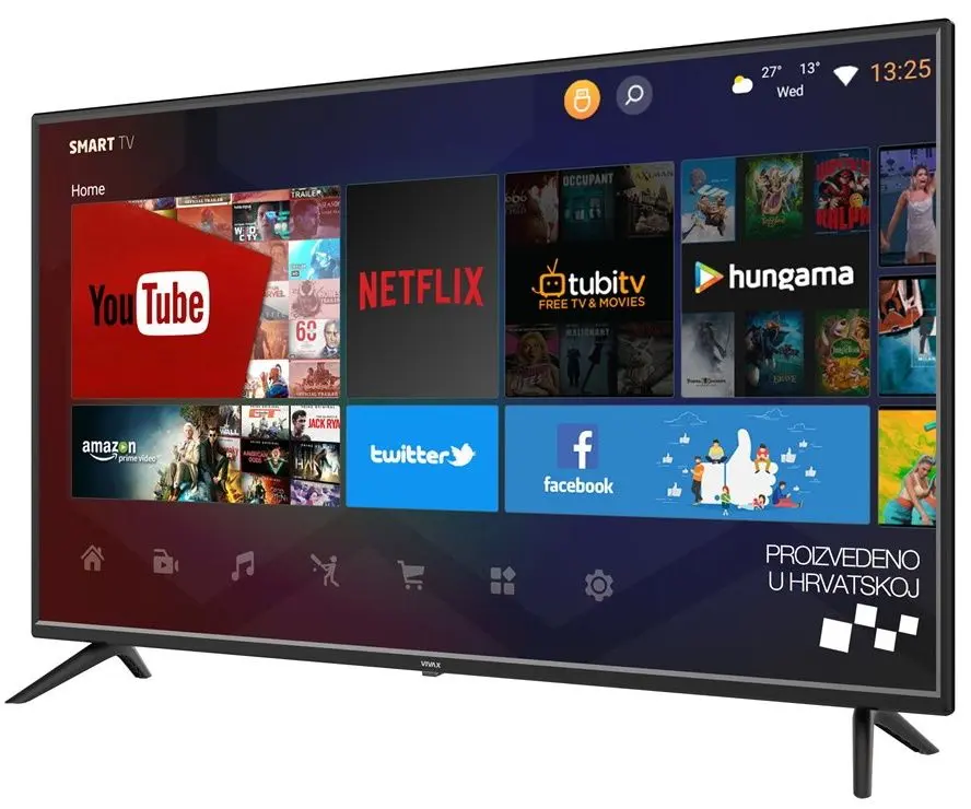 Телевизор Vivax 40'' Smart HD TV-40LE113T2S2SM V2 (Black) - 3