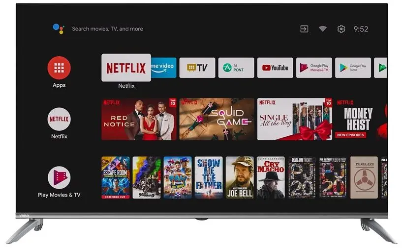 Телевизор Vivax 43" Imago Q Smart QLED 4K 43Q10C (Silver)