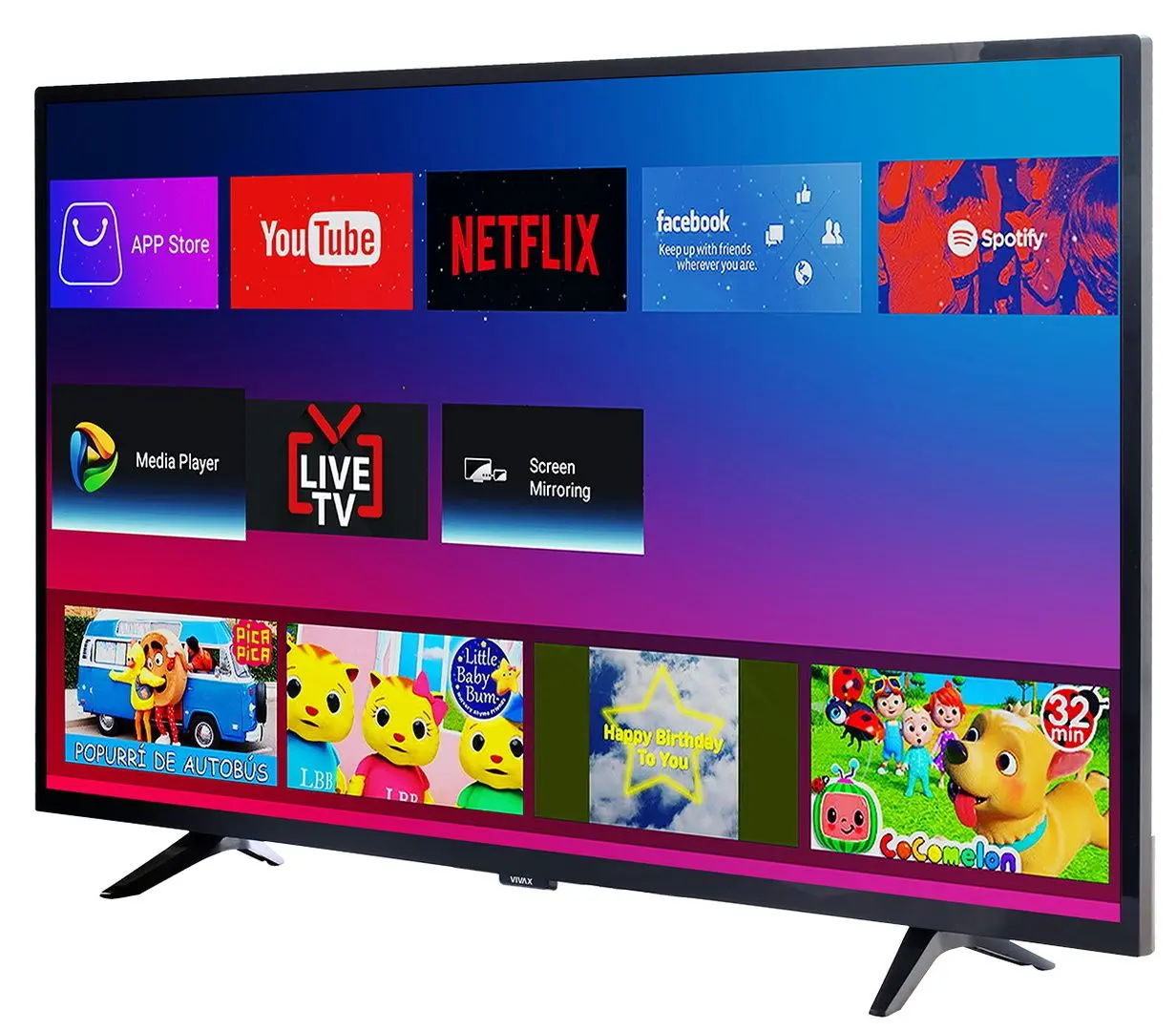 Телевизор Vivax 43'' Smart HD TV-43S61T2S2SM (Black) - 3