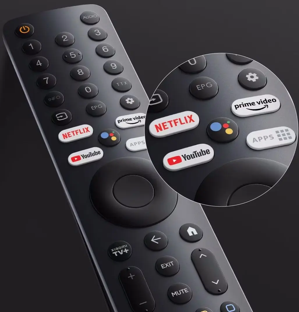 Телевизор Xiaomi TV A Pro 43 2025 QLED 4K UHD Smart ELA5483EU (Black)