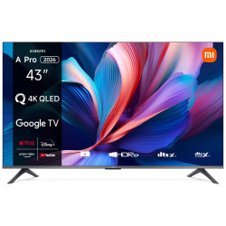 Телевизор Xiaomi TV A Pro 43 2026 QLED 4K Smart (Dark Gray)