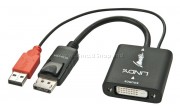 Adaptor Dvi-D to Displayport Lindy 38145