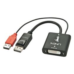 Адаптер Dvi-D to Displayport Lindy 38145