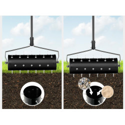 Аэратор для газона Costway GT4129DK (Black) Thumb