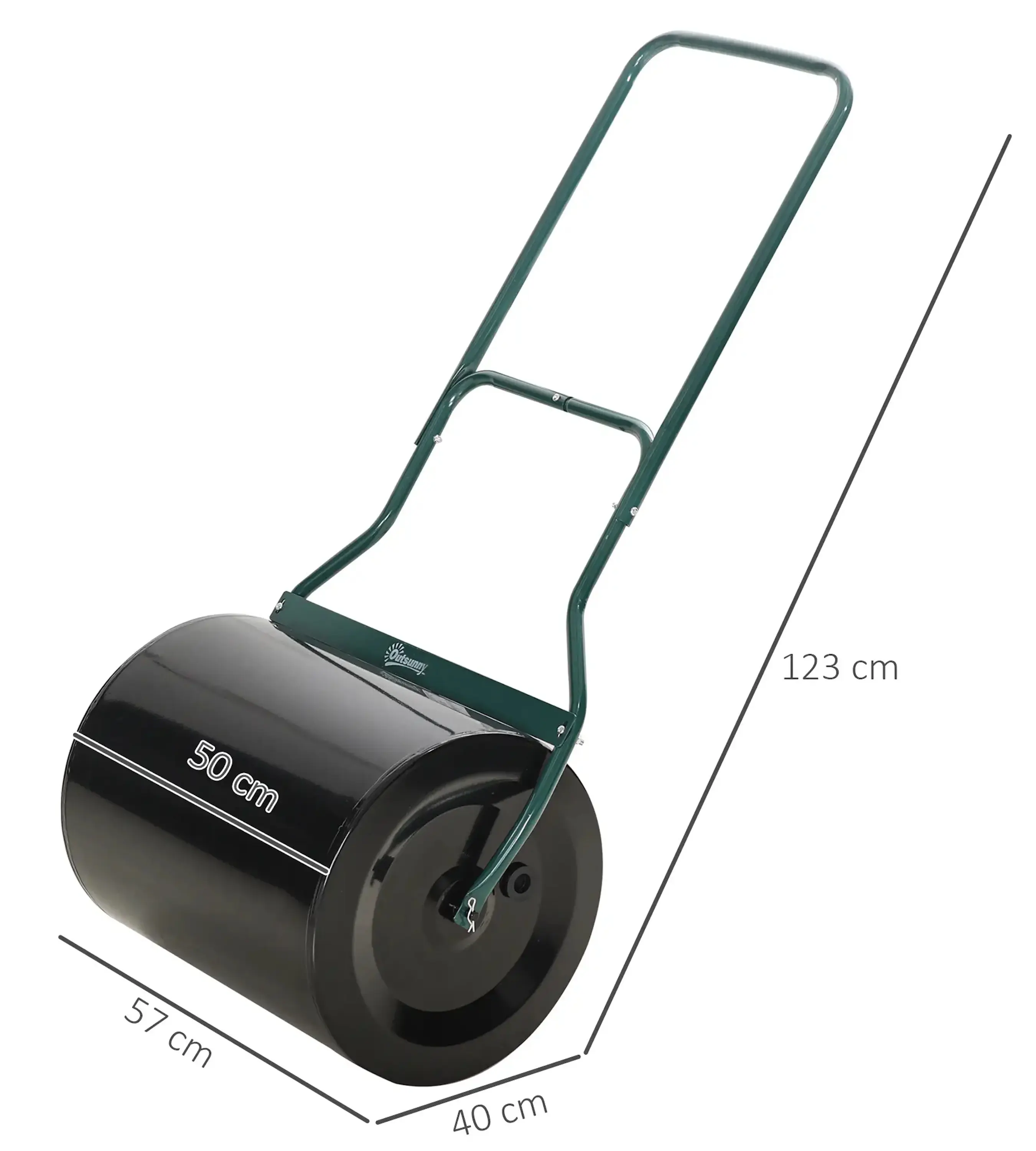 Rola de gradina Outsunny 845-272 (Black) - 5