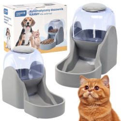 Автоматическая кормушка для домашних животных Chomik PET7727 (Grey) Thumb