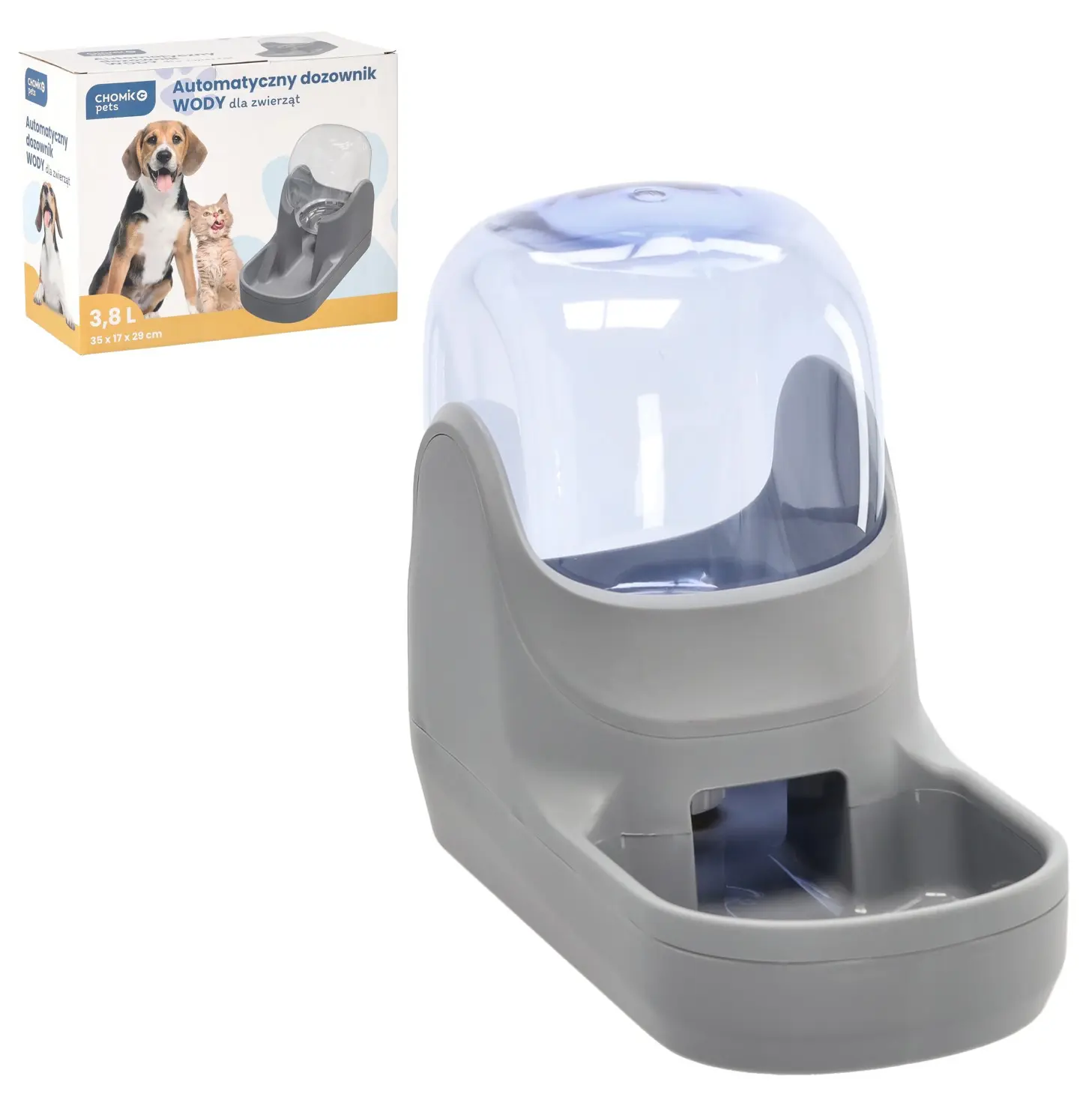 Автоматическая поилка Chomik PET7710 (Grey) - 2