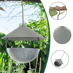 Кормушка для птиц Costway GT4018 (Grey) Thumb