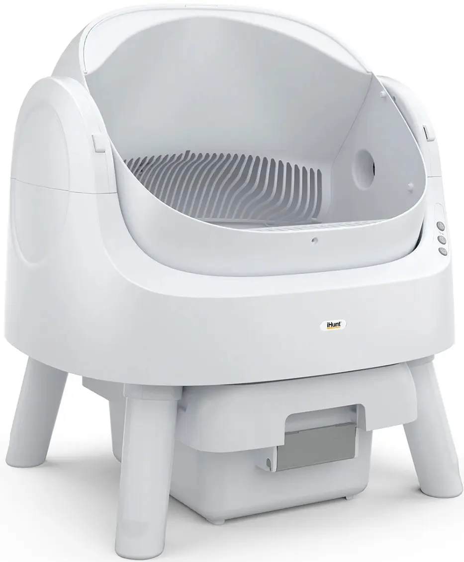 Litieră automată pentru pisici iHunt AutoScooper 11 (White) - 2