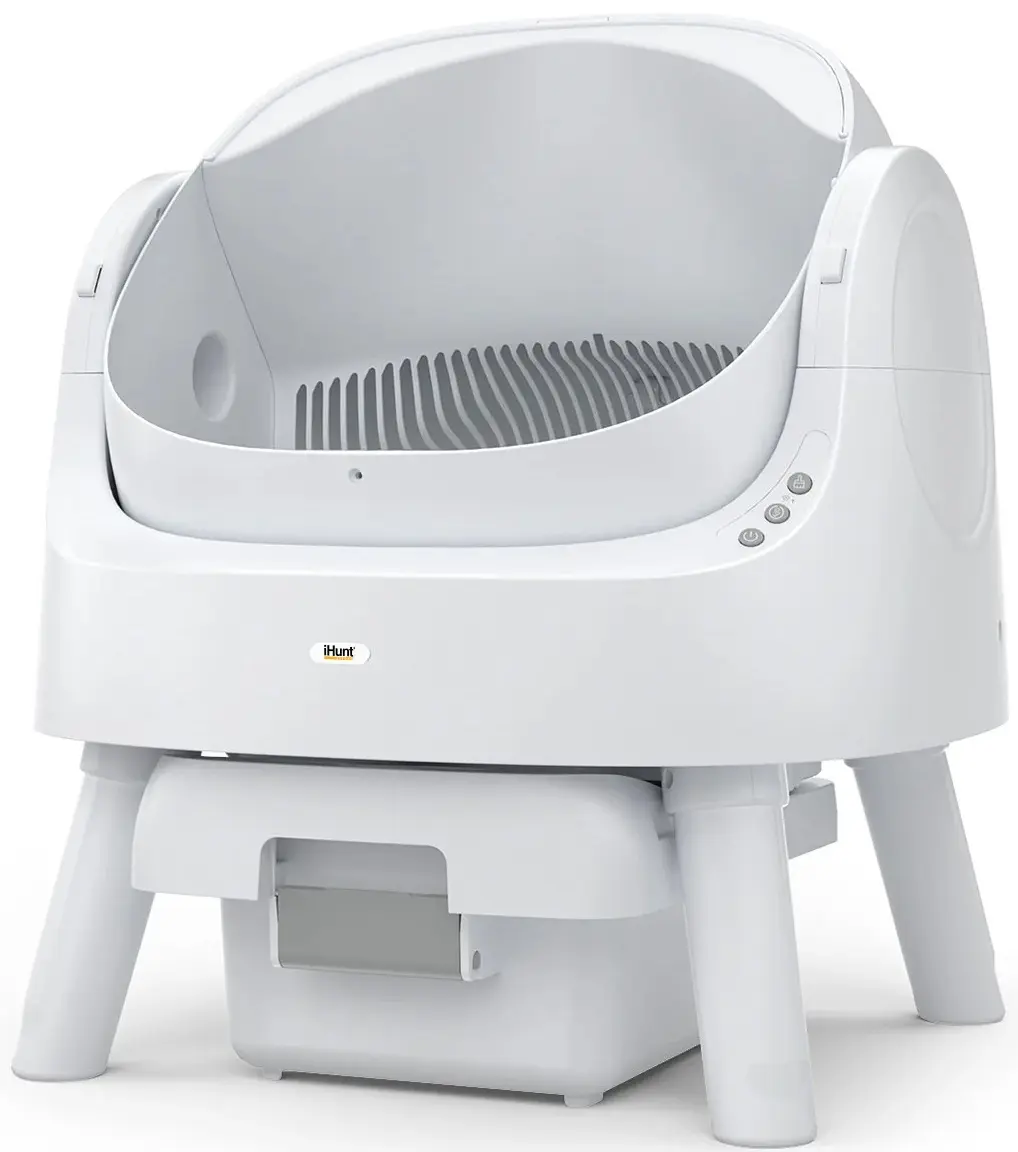 Litieră automată pentru pisici iHunt AutoScooper 11 (White) - 4