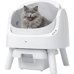 Litieră automată pentru pisici iHunt AutoScooper 11 (White) Thumb