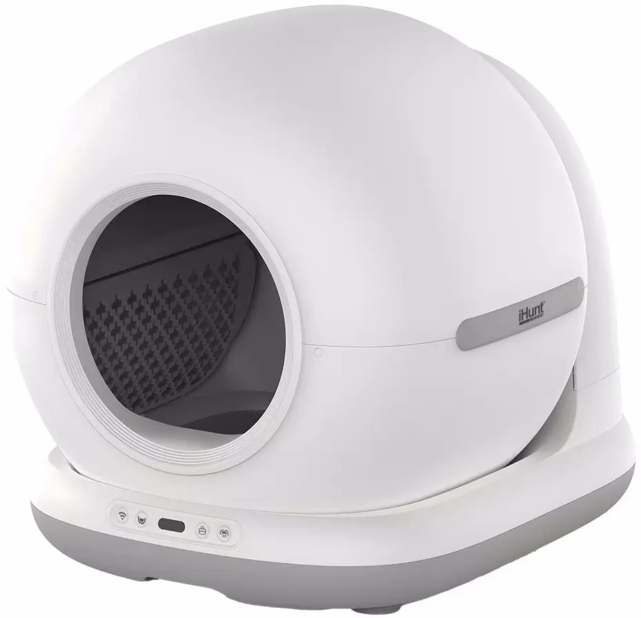 Автоматический туалет для кошек iHunt Smart Cat Litter V6 (White)