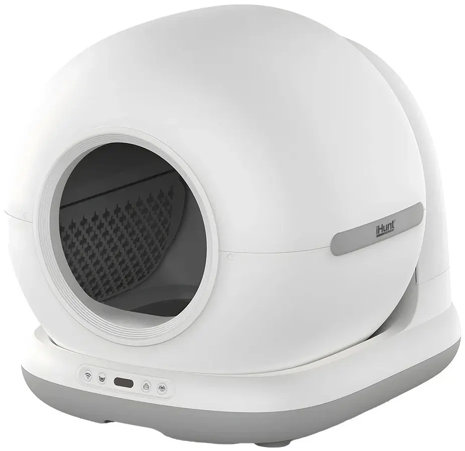 Litieră automată pentru pisici iHunt Smart Cat Litter V7 (White) - 2