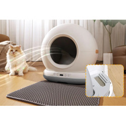 Litieră automată pentru pisici iHunt Smart Cat Litter V7 (White) Thumb