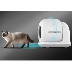 Litieră automată pentru pisici iHunt Smart Cat Litter V7 (White) Thumb