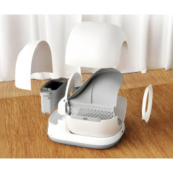 Litieră automată pentru pisici iHunt Smart Cat Litter V7 (White) Thumb